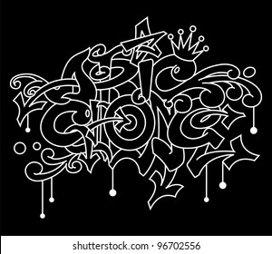 Grafiti Black & White