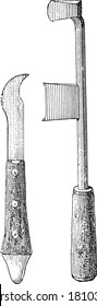 Grafter, From the Dictionary of Word and Things, 1888.