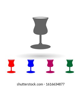 Grail multi color icon. Simple glyph, flat vector of web icons for ui and ux, website or mobile application