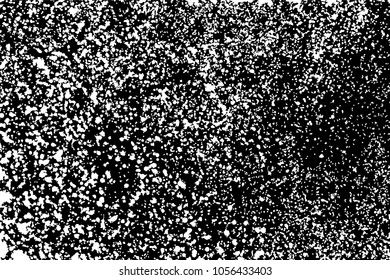 Grain abstract  texture isolated on black background. Noise design element. Distress overlay textured. Vector illustration,eps 10.