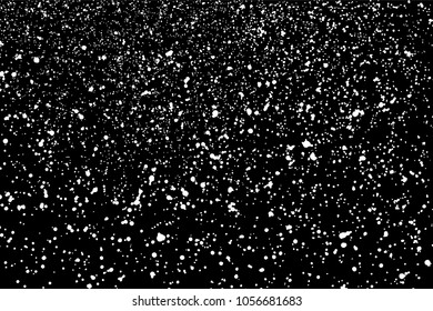 Grain abstract  texture isolated on black background. Noise design element. Distress overlay textured. Vector illustration,eps 10.