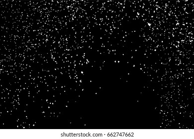 Grain abstract  texture isolated on black background. Noise design element. Distress overlay textured. Vector illustration,eps 10.