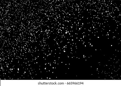 Grain abstract  texture isolated on black background. Noise design element. Distress overlay textured. Vector illustration,eps 10.