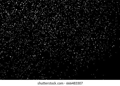 Grain abstract  texture isolated on black background. Noise design element. Distress overlay textured. Vector illustration,eps 10.