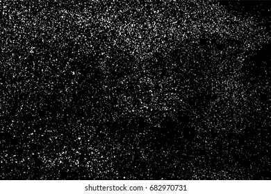 Grain abstract  texture isolated on black background. Noise design element. Distress overlay textured. Vector illustration,eps 10.