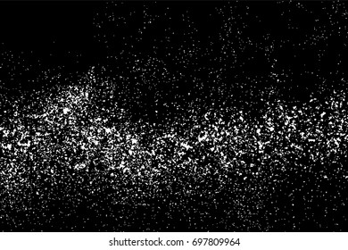 Grain abstract  texture isolated on black background. Noise design element. Distress overlay textured. Vector illustration,eps 10.
