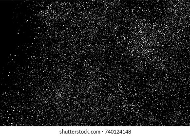Grain abstract  texture isolated on black background. Noise design element. Distress overlay textured. Vector illustration,eps 10.