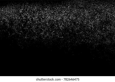 Grain abstract  texture isolated on black background. Noise design element. Distress overlay textured. Vector illustration,eps 10.