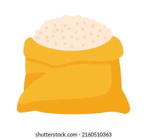 Grain bag icon. Vector illustration