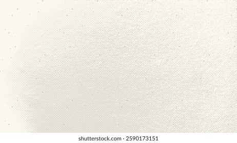 Grain craft paper texture. Light ecru eggshell background. Vector vintage grunge surface backdrop