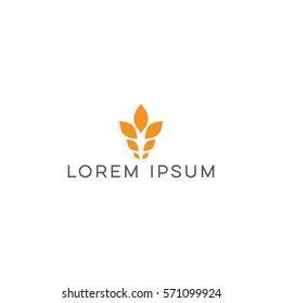 grain design for agriculture logo 1