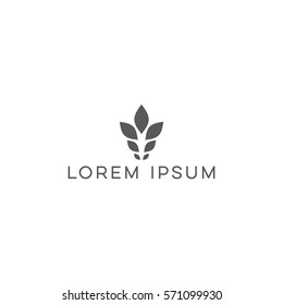 grain design for agriculture logo 2