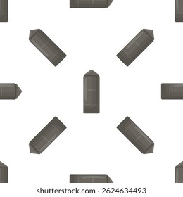 Grain elevator storing harvested crops seamless pattern on white background for farmers and agriculture industry