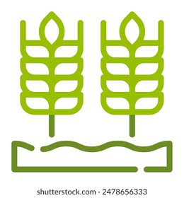 Grain Field icon for web, app, infographic etc