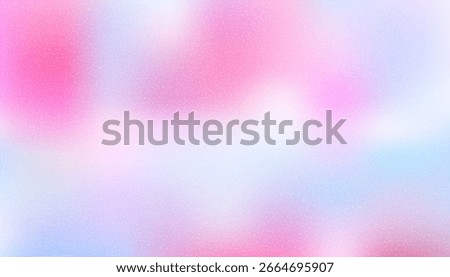 Grain gradient background with soft blurred effect, featuring pink and blue tones. Perfect for modern design, digital art, and branding. Stock vector illustration in grain gradient style.