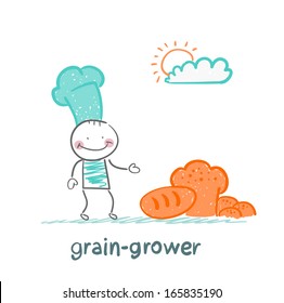 grain grower thinks about bread