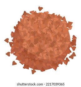 Grain icon cartoon vector. Cereal plant. Seed raw