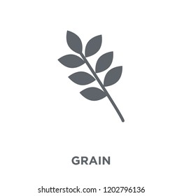 Grain icon. Grain design concept from Agriculture, Farming and Gardening collection. Simple element vector illustration on white background.