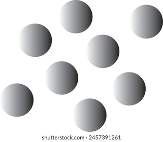 Icono de granulado color degradado formato eps
