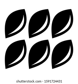 grain icon isolated sign symbol vector illustration - high quality black style vector icons
