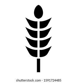grain icon isolated sign symbol vector illustration - high quality black style vector icons

