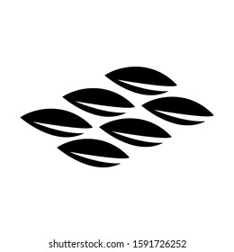 grain icon isolated sign symbol vector illustration - high quality black style vector icons
