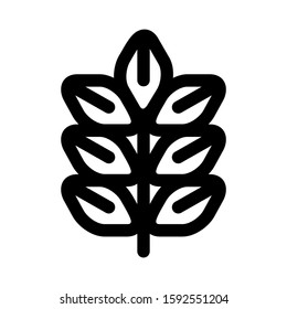 grain icon isolated sign symbol vector illustration - high quality black style vector icons
