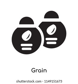 Grain icon vector isolated on white background for your web and mobile app design, Grain logo concept