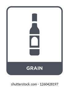 grain icon vector on white background., grain simple element illustration