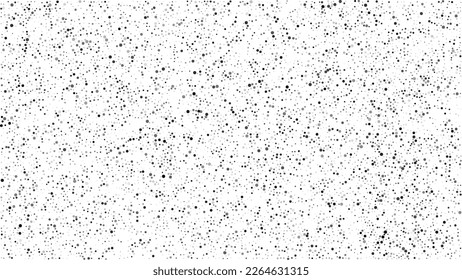 Grain noise background, vector pattern of black white dots texture or dust effect. Grain noise grunge pointillism background of grainy sand dotwork in halftone gradient