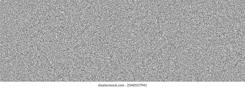 Fondo de ruido de grano, patrón de Vector negro blanco. Fondo Abstractas del ruido granulado, efecto del haltone del grunge de la arena en papel