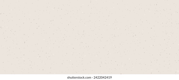 Grain paper or fleck eggshell texture. Vector light cream seamless background. Vintage ecru backdrop with dots, speckles, specks, flecks, particles. Craft repeating wallpaper. Natural grunge surface