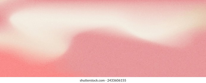 Grain Pastel gradient pink background. Noise gradation blur design. Y2k noise gradient. Vector illustration grain texture.
