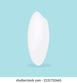 grano de ilustración del vector del arroz