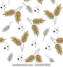 grain seamless pattern design for fabric materials, templates, layouts