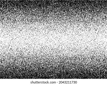 Grunge Gradient Spray Horizontal Texture Stipple Stock Vector (Royalty ...