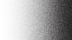 Grain Stippled Gradient. Faded Stochastic Dotwork Texture. Random Grunge Noise Background. Black Dots, Speckles Or Particles Wallpaper. Halftone Vector Monochrome 
