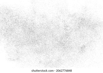 Grain texture noise overlay with grunge abstract background and white pattern vector illustration. Dust speckle grainy rough vintage distressed effect for old aged retro design element