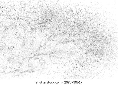 Grain texture noise overlay with grunge abstract background and white pattern vector illustration. Dust speckle grainy rough vintage distressed effect for old aged retro design element