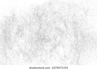 Grain texture noise overlay with grunge abstract background and white pattern vector illustration. Dust speckle grainy rough vintage distressed effect for old aged retro design element