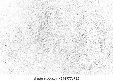 Grain texture noise overlay with grunge abstract background and white pattern vector illustration. Dust speckle grainy rough vintage distressed effect for old aged retro design element