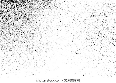 Grain texture noise overlay with grunge abstract background and white pattern vector illustration. Dust speckle grainy rough vintage distressed effect for old aged retro design element