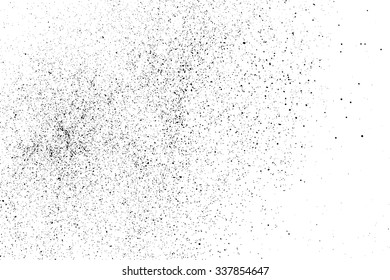 Grain texture noise overlay with grunge abstract background and white pattern vector illustration. Dust speckle grainy rough vintage distressed effect for old aged retro design element