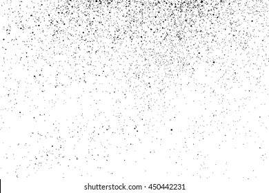 Grain texture noise overlay with grunge abstract background and white pattern vector illustration. Dust speckle grainy rough vintage distressed effect for old aged retro design element