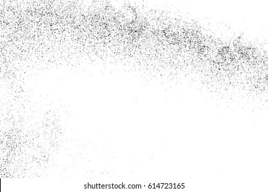 Grain texture noise overlay with grunge abstract background and white pattern vector illustration. Dust speckle grainy rough vintage distressed effect for old aged retro design element