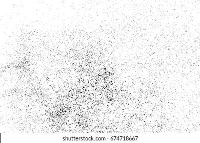 Grain texture noise overlay with grunge abstract background and white pattern vector illustration. Dust speckle grainy rough vintage distressed effect for old aged retro design element