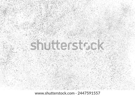Grain texture noise overlay with grunge abstract background and white pattern vector illustration. Dust speckle grainy rough vintage distressed effect for old aged retro design element