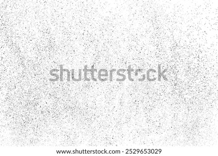 Grain texture noise overlay with grunge abstract background and white pattern vector illustration. Dust speckle grainy rough vintage distressed effect for old aged retro design element