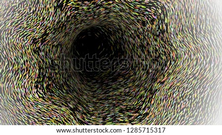 Grain texture. Wide format abstract background, gradient effect. Stipple effect. Rhythmic noise particles. Full HD wallpaper with colorful strokes. Vector EPS10 with transparency. Place for text