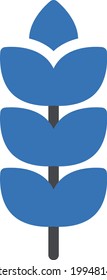 icono de color de glifo vectorial de grano